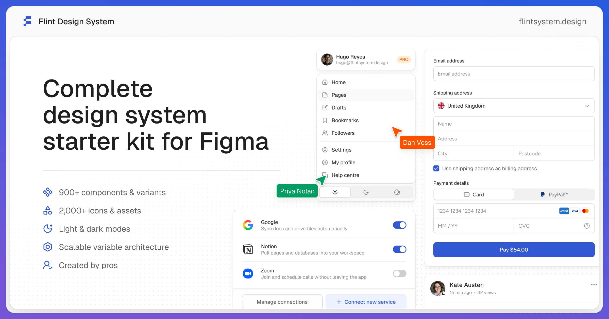 Flint — The design system you'll actually want to keep - OG image