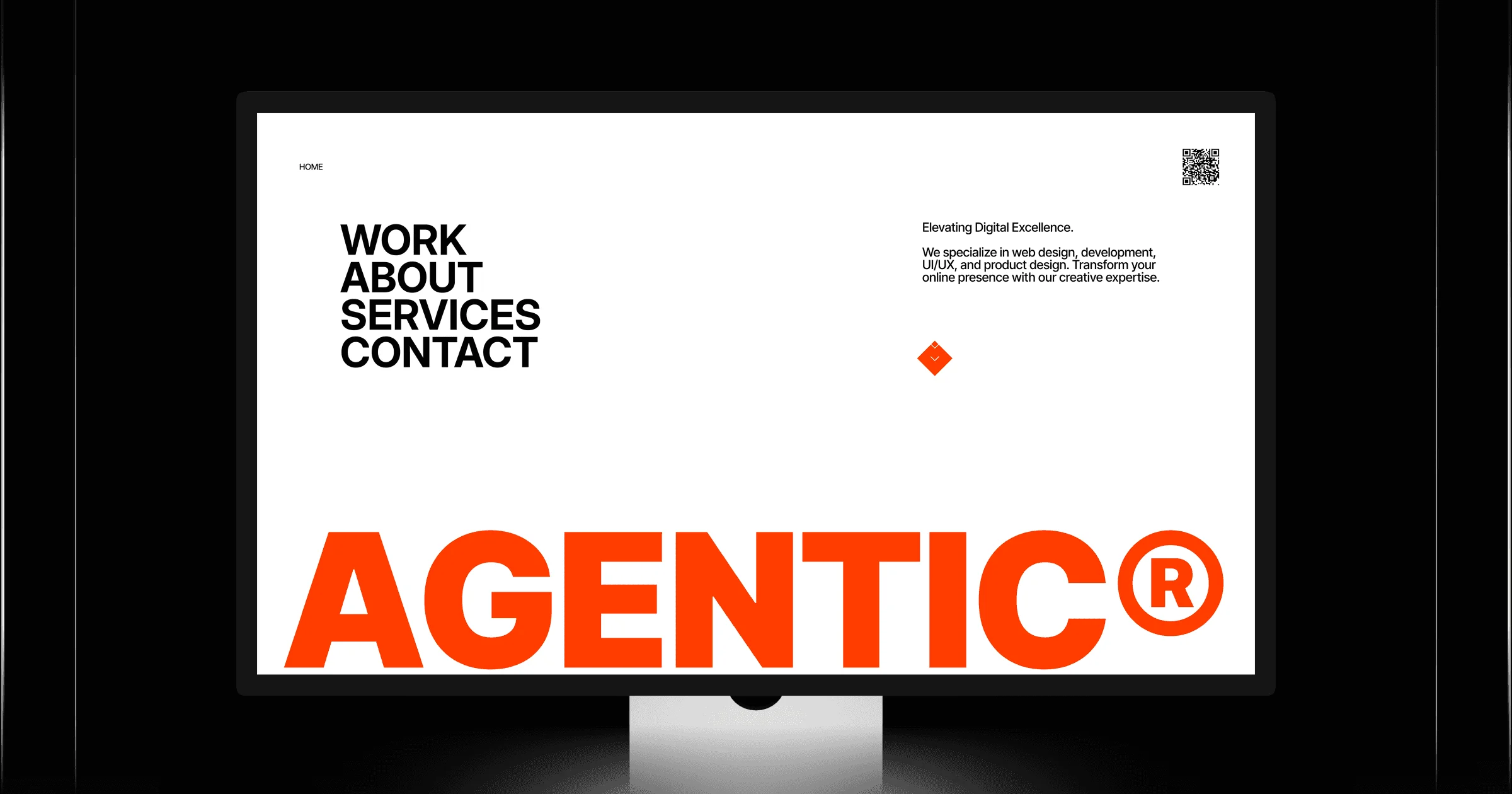 Agentic - Design Agency Template - OG image