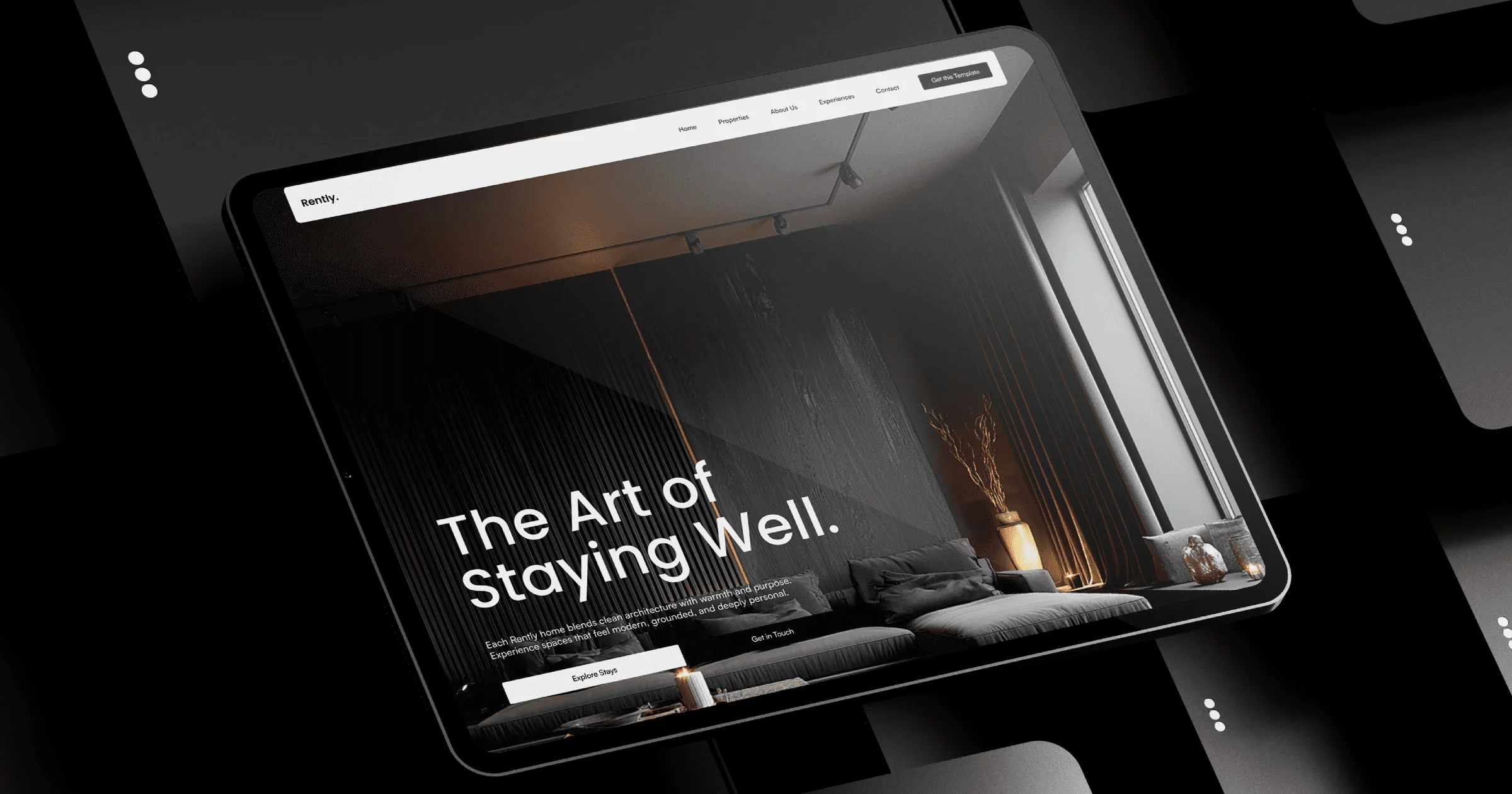 Rently - Real Estate Framer Portfolio - OG image