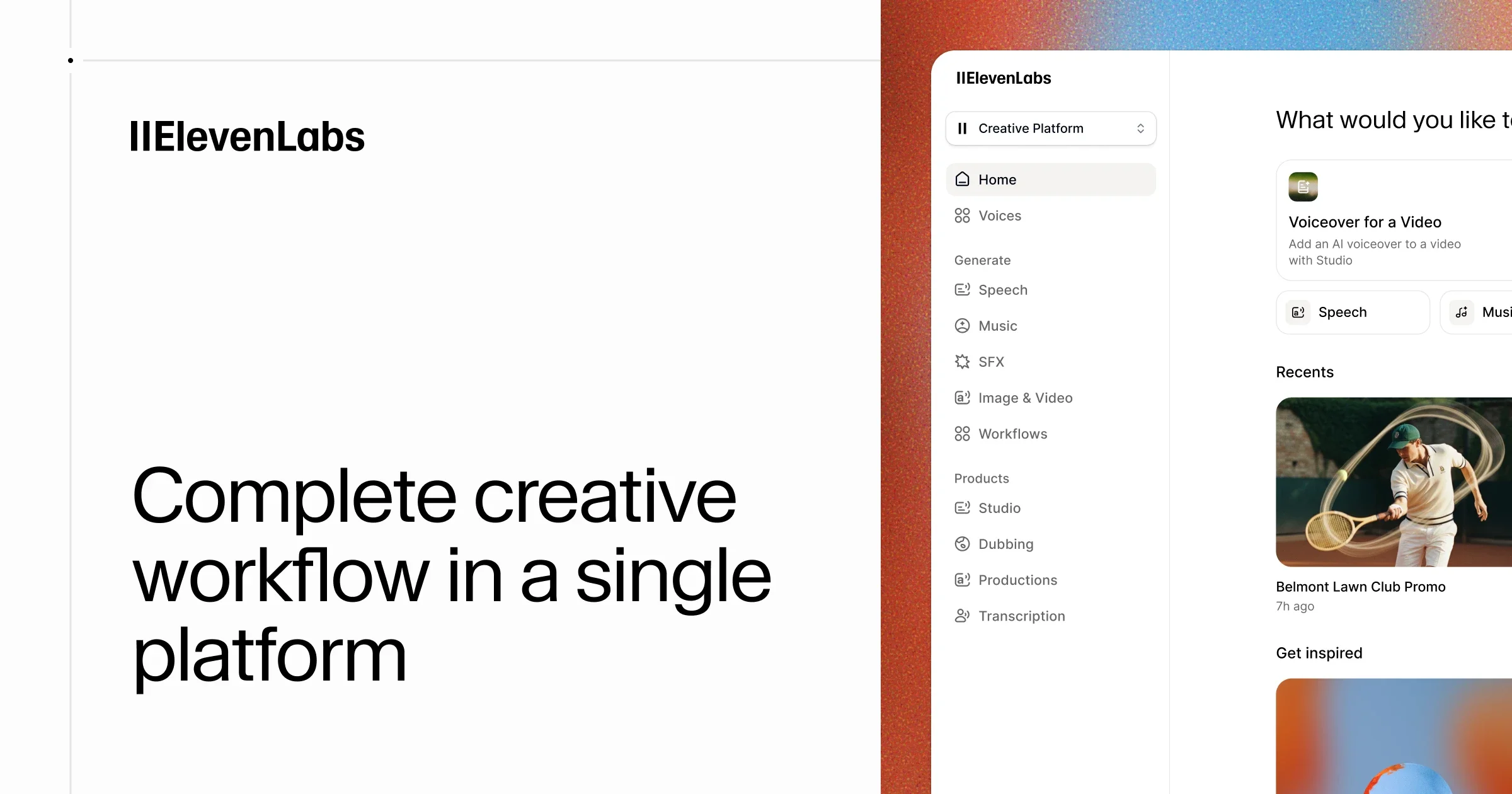ElevenCreative - Creative platform to bring your content to life - OG image