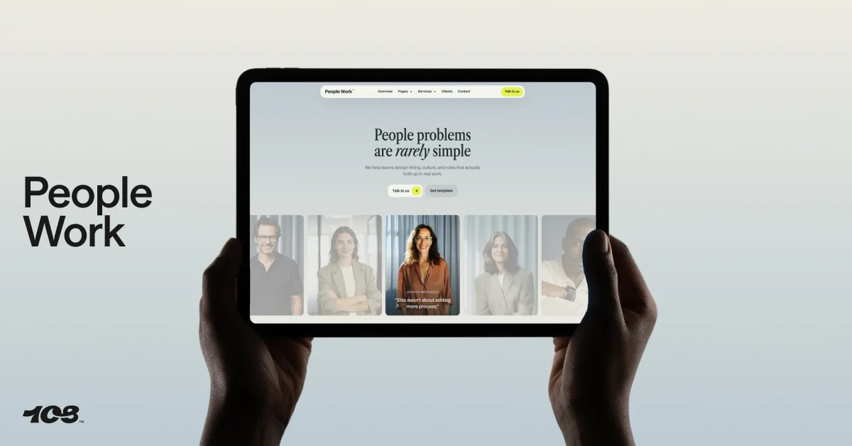 People Work™ - Webflow HTML website template - OG image