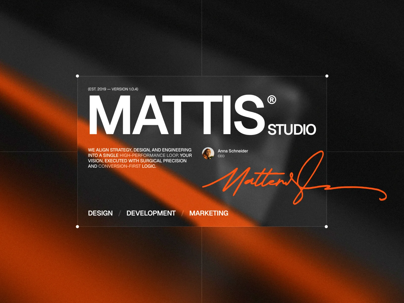 Mattis® Studio - Conversion-First Design & Development Agency - OG image