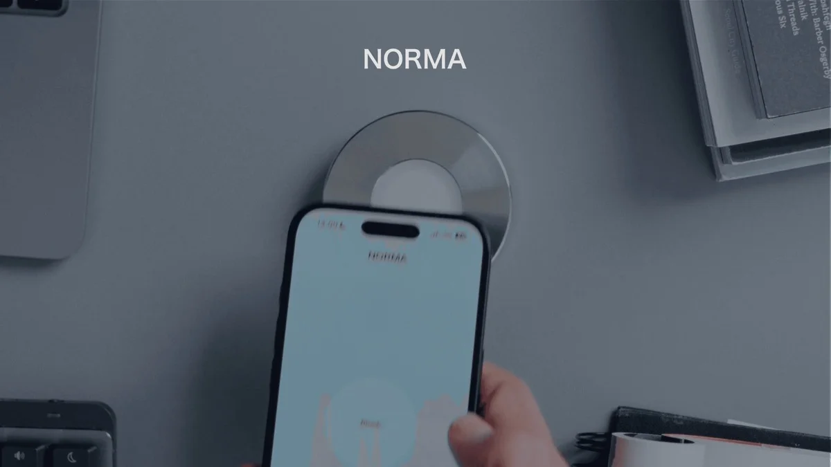 Norma — Block distracting apps by scanning a steel disc - OG image