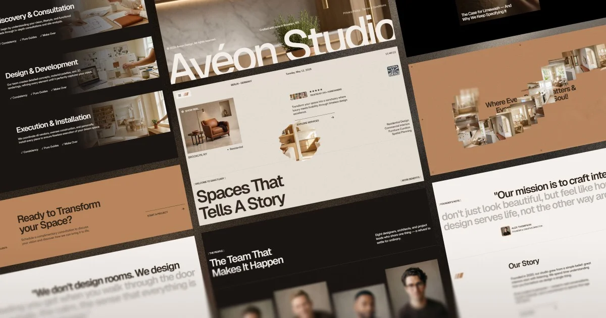 Avéon - Interior Design Studio | Residential & Commercial Interiors - OG image
