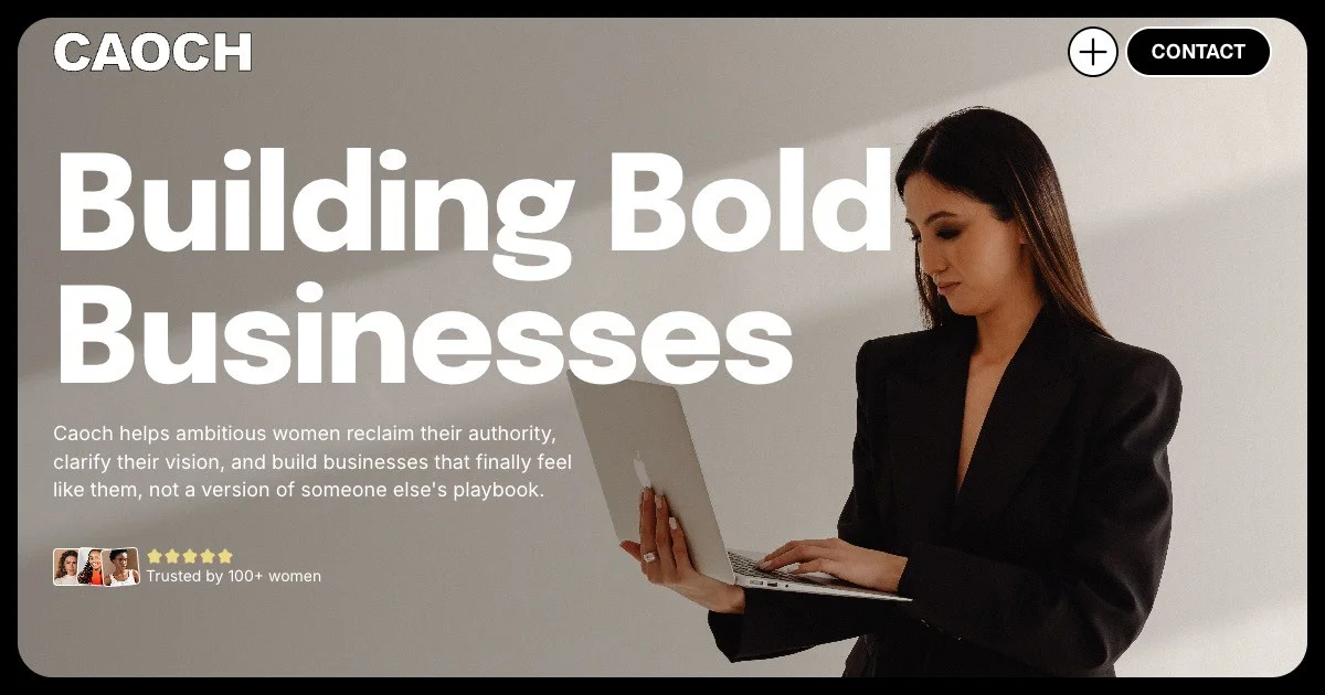 Caoch - Website Template for Consulting and Coaching - OG image
