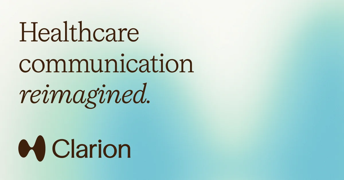 Clarion | Automate phone based workflows with conversational AI - OG image