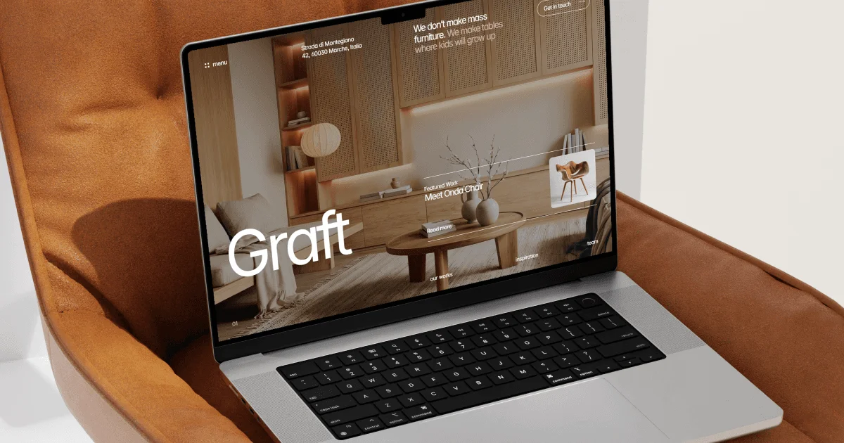 Graft - Furniture & Interior Design Studio Template - OG image