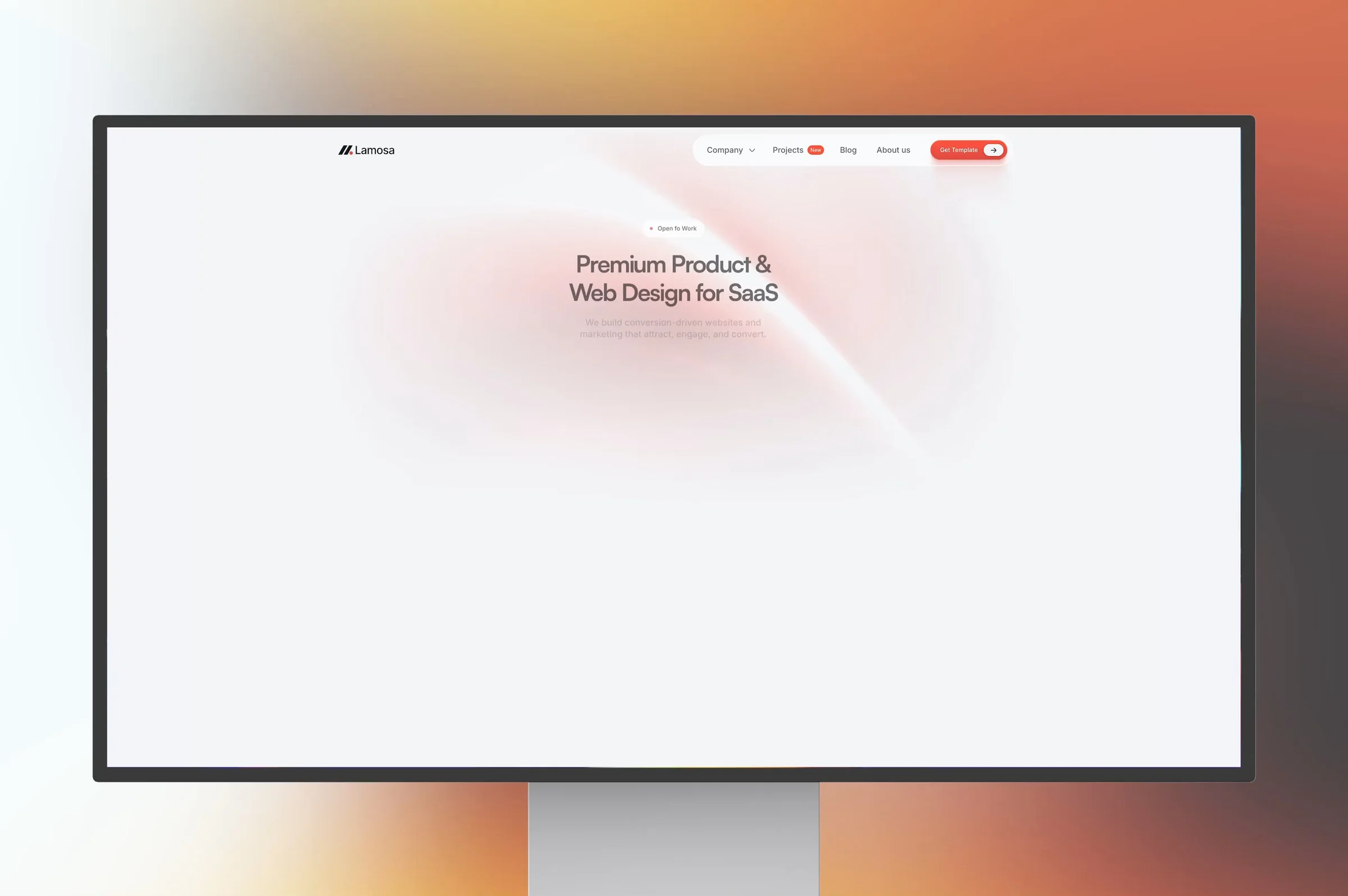 lamosa Studio- Premium agency/ Saas template - OG image