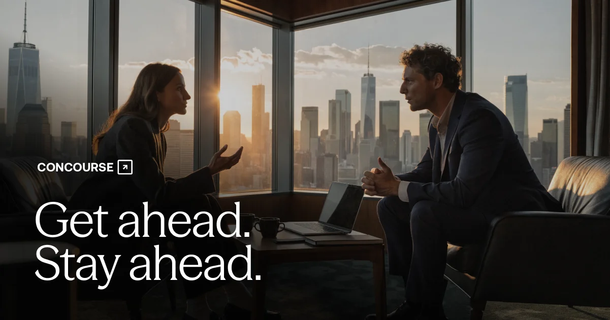 Concourse | AI transformation for finance. - OG image design inspiration