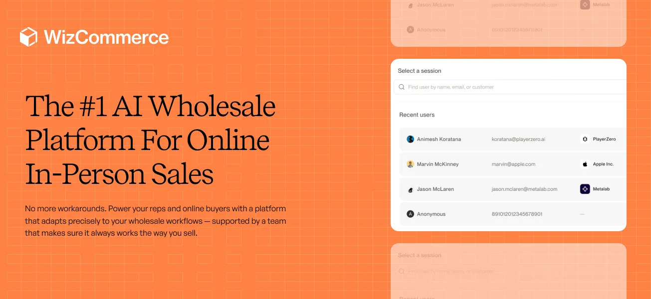 WizCommerce | AI Platform For Modernizing Wholesale Businesses - OG image