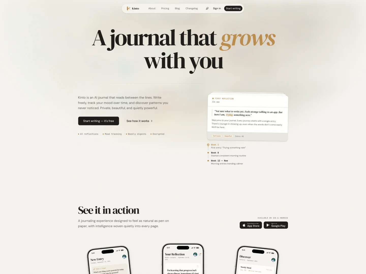 Kinto - Modern Next.js Template - OG image