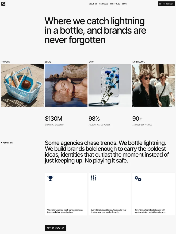 Delarose - Portfolio & Agency Website Template - OG image